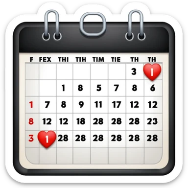 dibuja el 11 de febrero  sticker