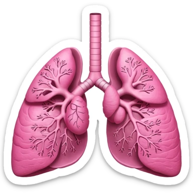 breathing lungs medical issues sticker