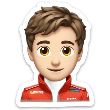 charles-leclerc-ferarri-formula-one sticker