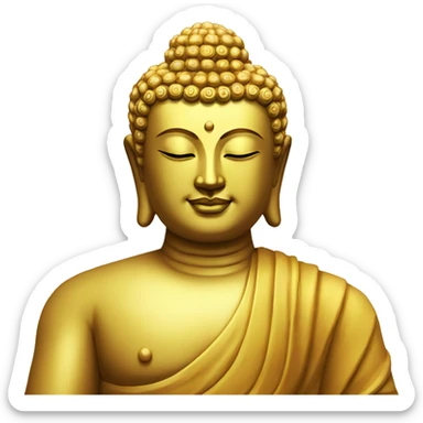Buddha sticker