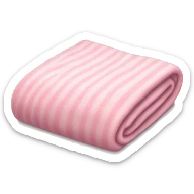 Light pink blanket  sticker