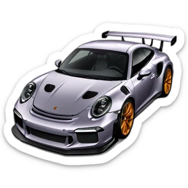 Gt3 rs sticker