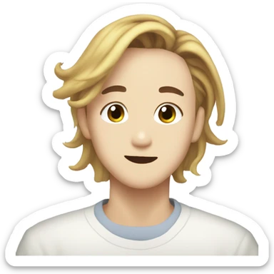 Jeonghan from seventeen sticker