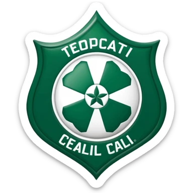 Genera un emoji de el escudo de el equipo deportivo Cali  sticker