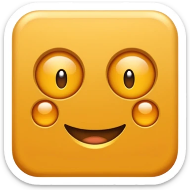 Crea una línea de cuadros como este "🟫" sticker