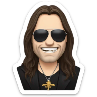 Ozzy osborne sticker