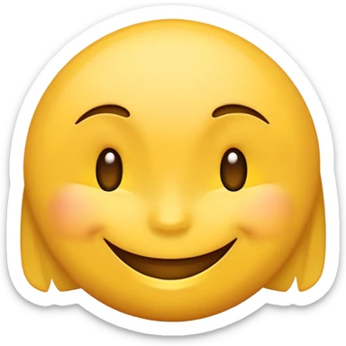 Emoji smirking  sticker