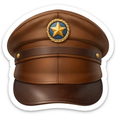pilot hat sticker
