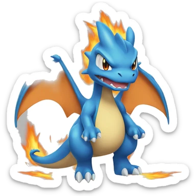 Mega Charizard X sticker