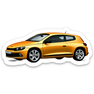 VW Scirocco 2 sticker