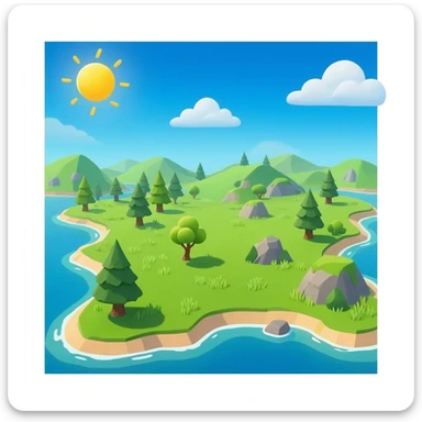 Fortnite chapter 3 map sticker