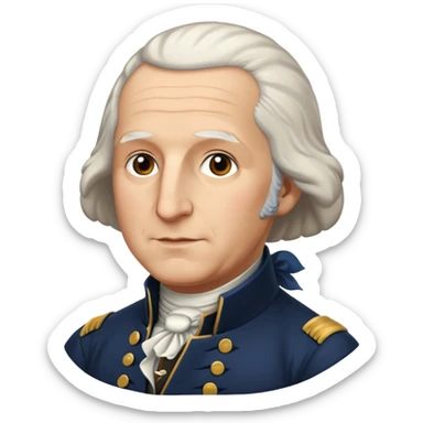 George Washington sticker