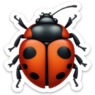 Coccinelles sticker