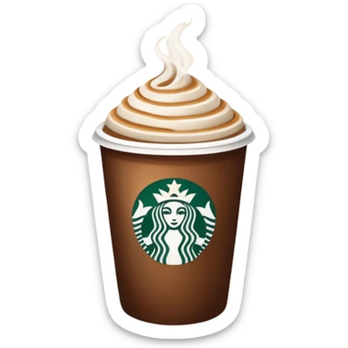 Starbucks coffee sticker