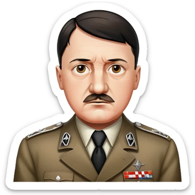 Adolf Hitler nazi sticker