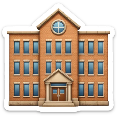 School building sticker