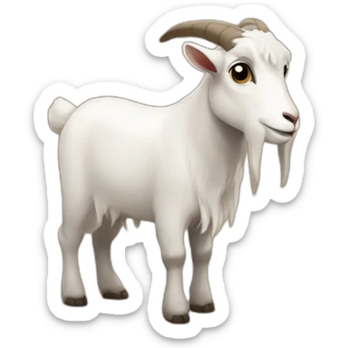 Blanket goat sticker