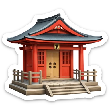 shinto shrine sticker