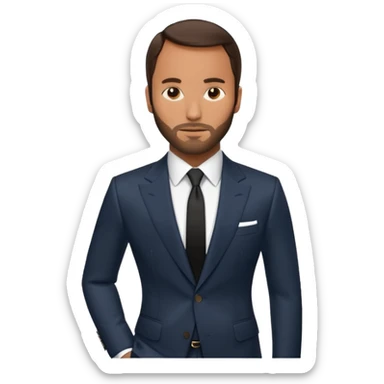 Generate in realistic style Tom Ford sticker