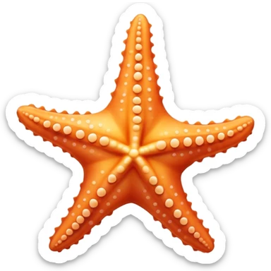 Starfish sticker