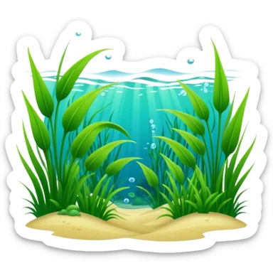 Seagrass Meadow sticker