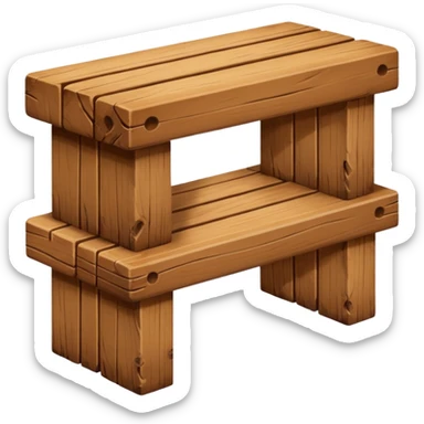 Bench Blocks sticker