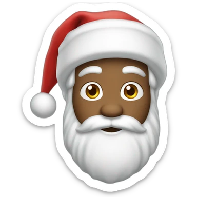 Santa Claus ki emoji sticker