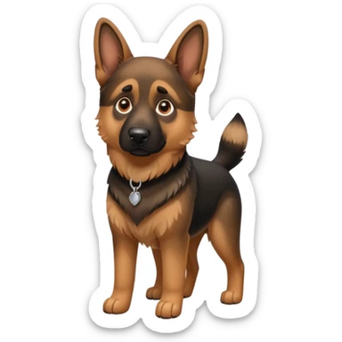 Perro pastor aleman sticker