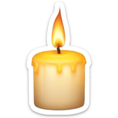 candle sticker