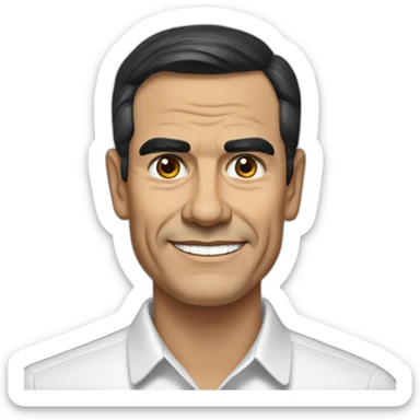 Pedro Sánchez president sticker