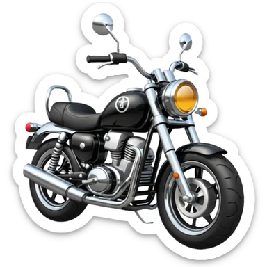 mini motorcycle  sticker