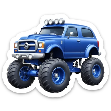 Blueberry Monster off road stadium monster 29 coupe sticker