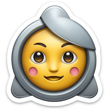 pasame un emoji de una mancuerna minimalista sticker