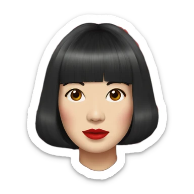 Yayoi Kusama sticker