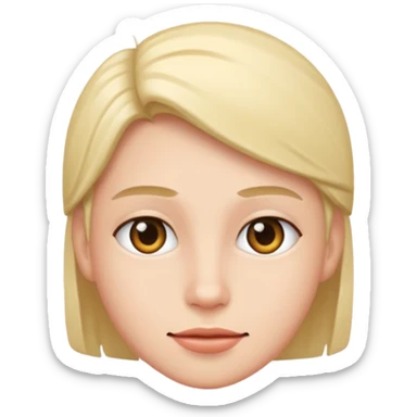 Make up yeling sticker