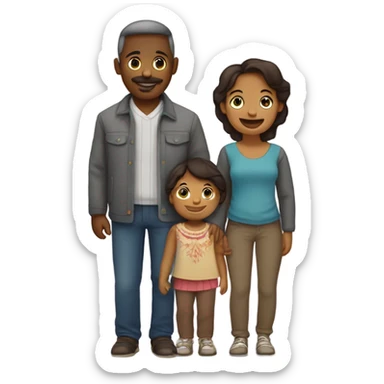 familia adoptiva sticker