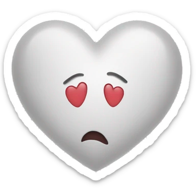 A heart sticker