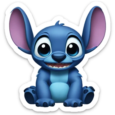 Stitch sticker