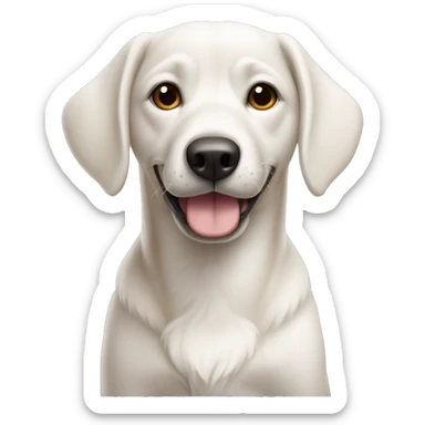 Köpekbalığı yiyen köpek sticker