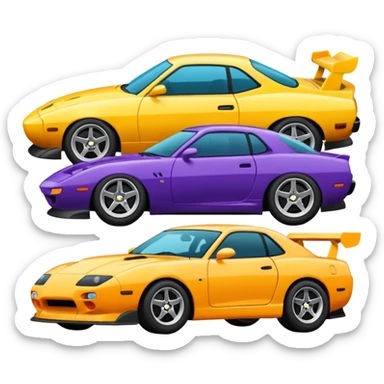 fast and furious movie emojis in gif sticker