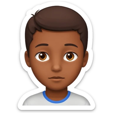Chico con ojos de enamorado sticker