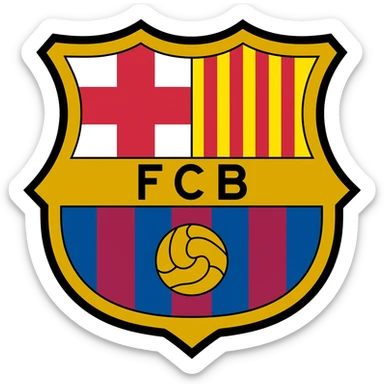 Fc barcalona sticker