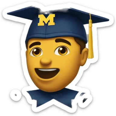 University of Michigan  sticker