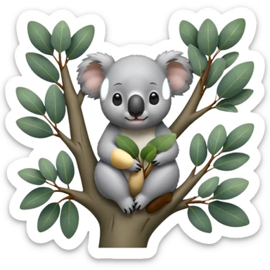 koala tree sticker