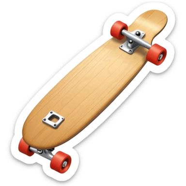 skate board icon sticker
