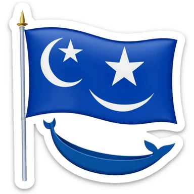 Flag of Kashmir sticker
