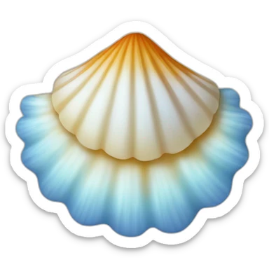 Seashell sticker