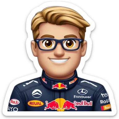 F1-max-Verstappen-red-bull-racing sticker