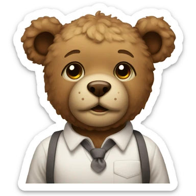 Teddy sticker