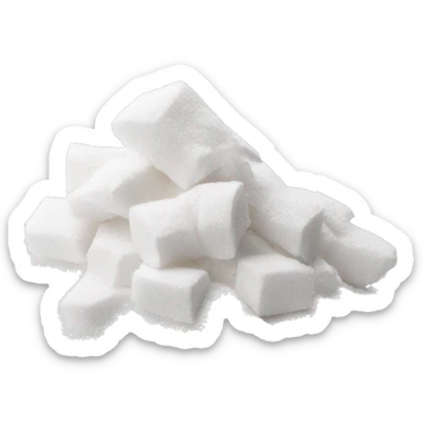 sniffing powdered sugar sticker